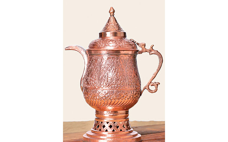 Buy Kashmiri Copper Samovar (Samawar)