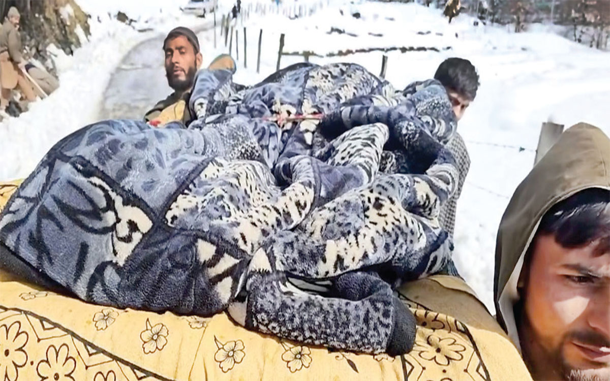 Kupwara household alleges snow-covered street, lack of medical assist pressured little one’s demise