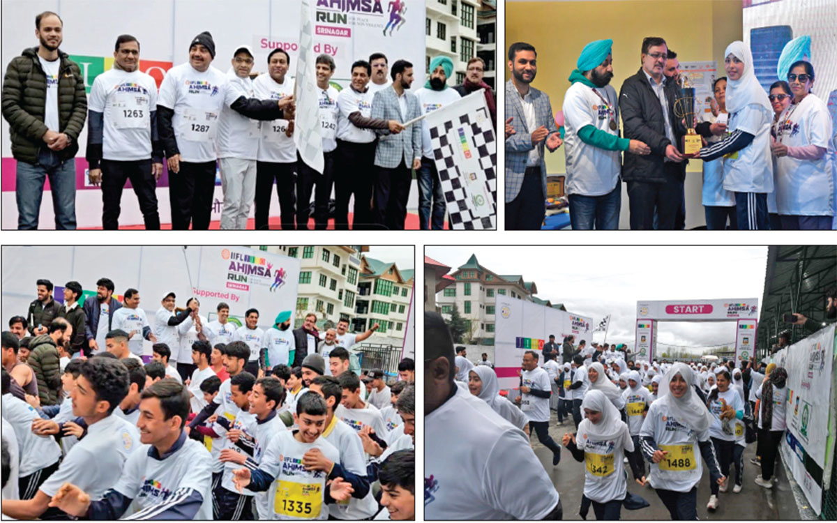 JITO Ahimsa Run receives overwhelming response in Kashmir